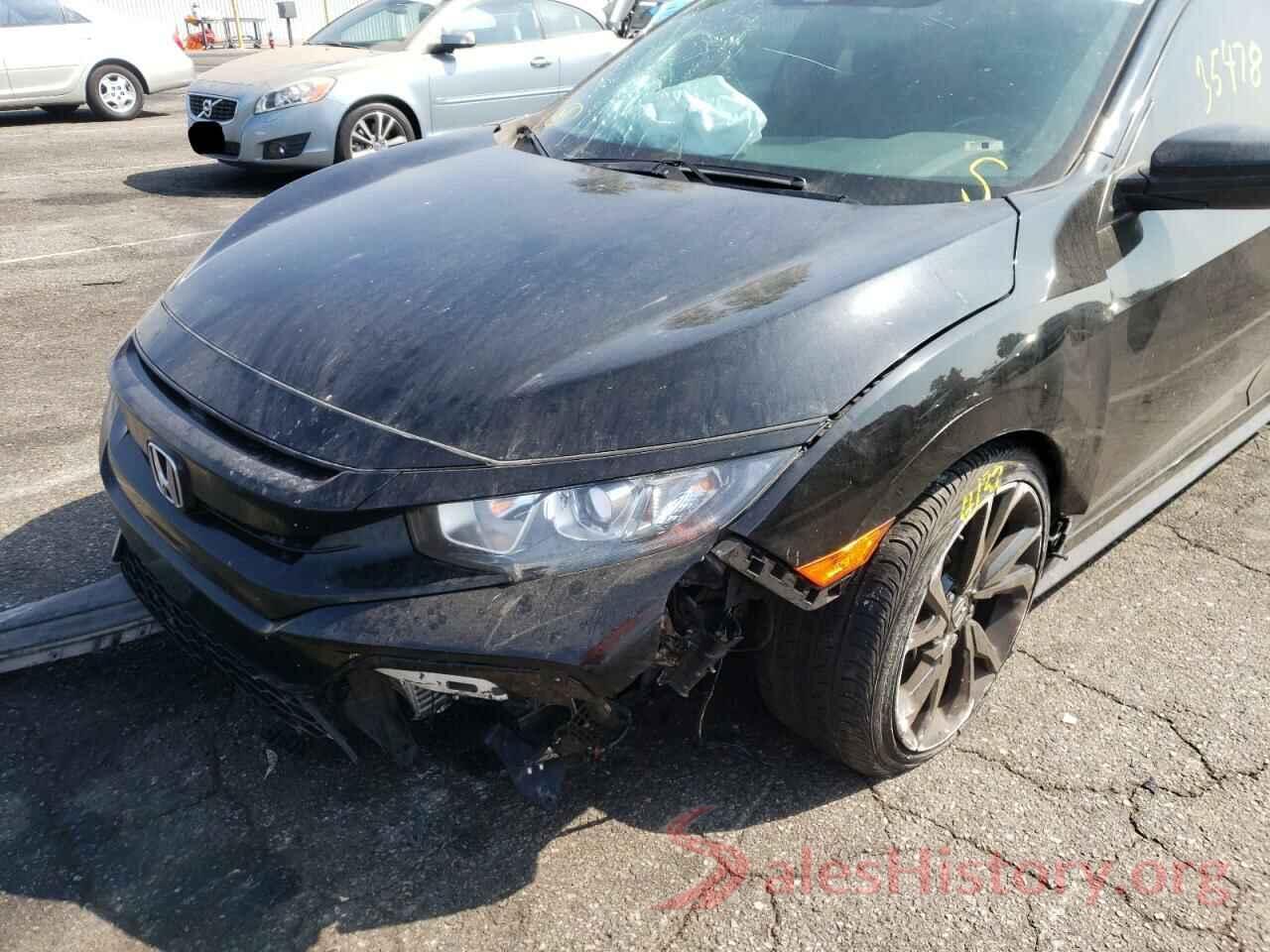 SHHFK7H4XKU417598 2019 HONDA CIVIC