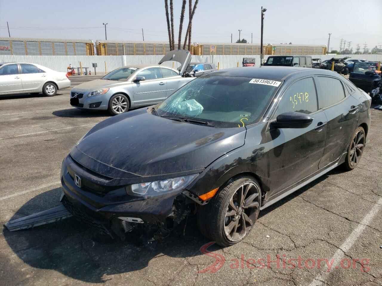 SHHFK7H4XKU417598 2019 HONDA CIVIC