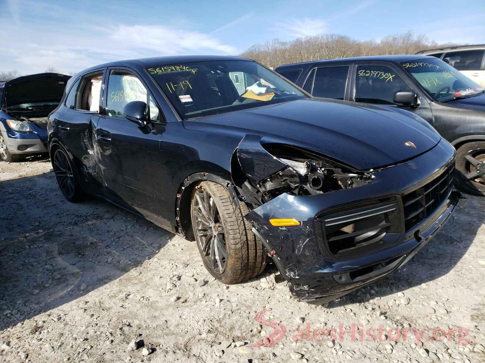 WP1AF2AY0KDA81272 2019 PORSCHE CAYENNE