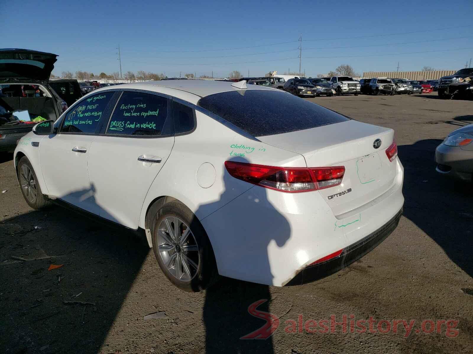 5XXGT4L32GG047106 2016 KIA OPTIMA