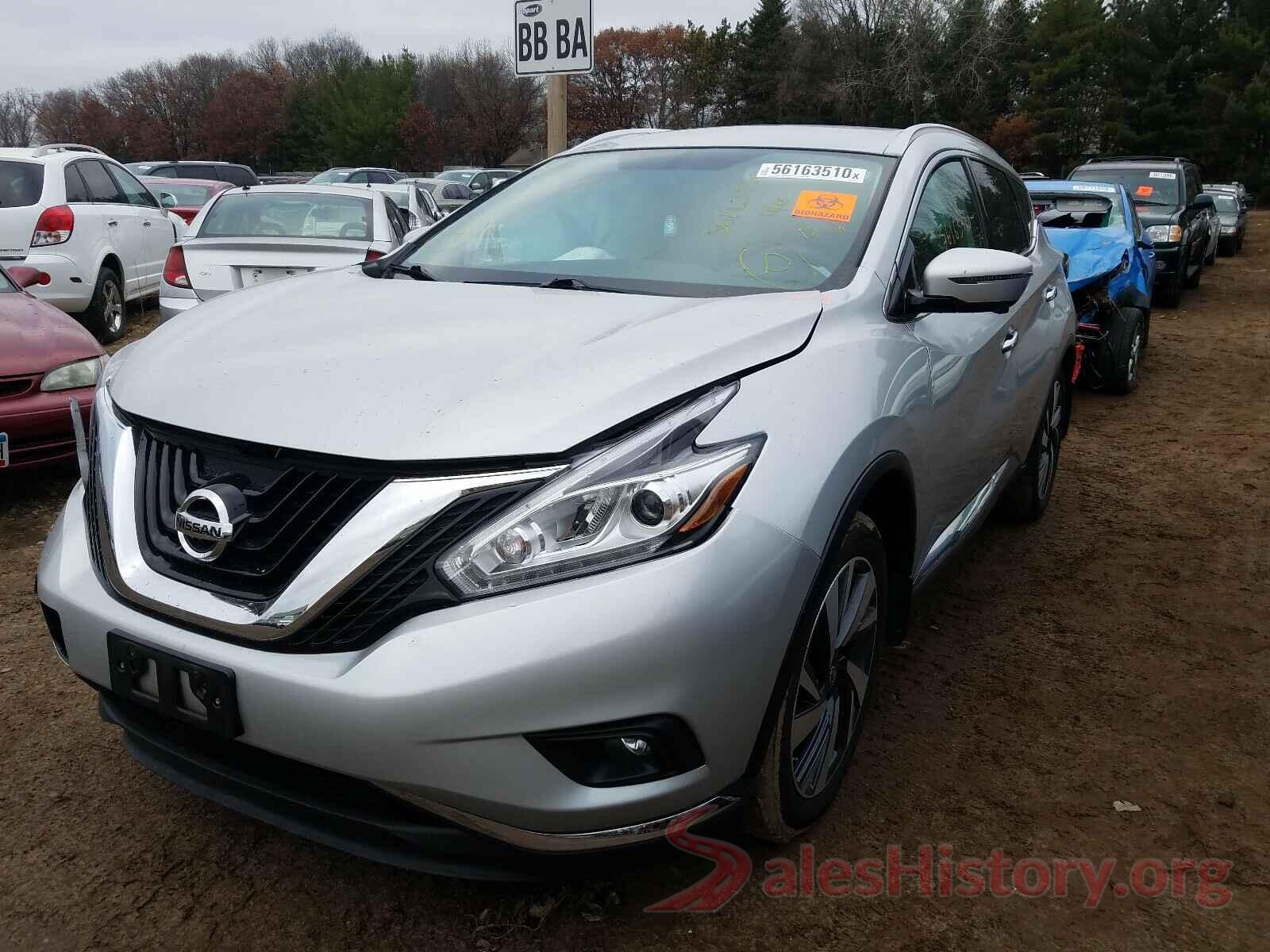 5N1AZ2MH6HN124595 2017 NISSAN MURANO