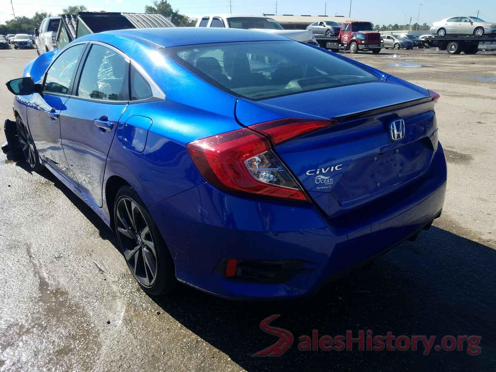 2HGFC2F86KH597066 2019 HONDA CIVIC