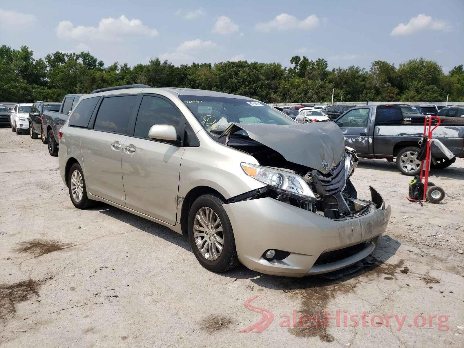 5TDYK3DC2GS761297 2016 TOYOTA SIENNA