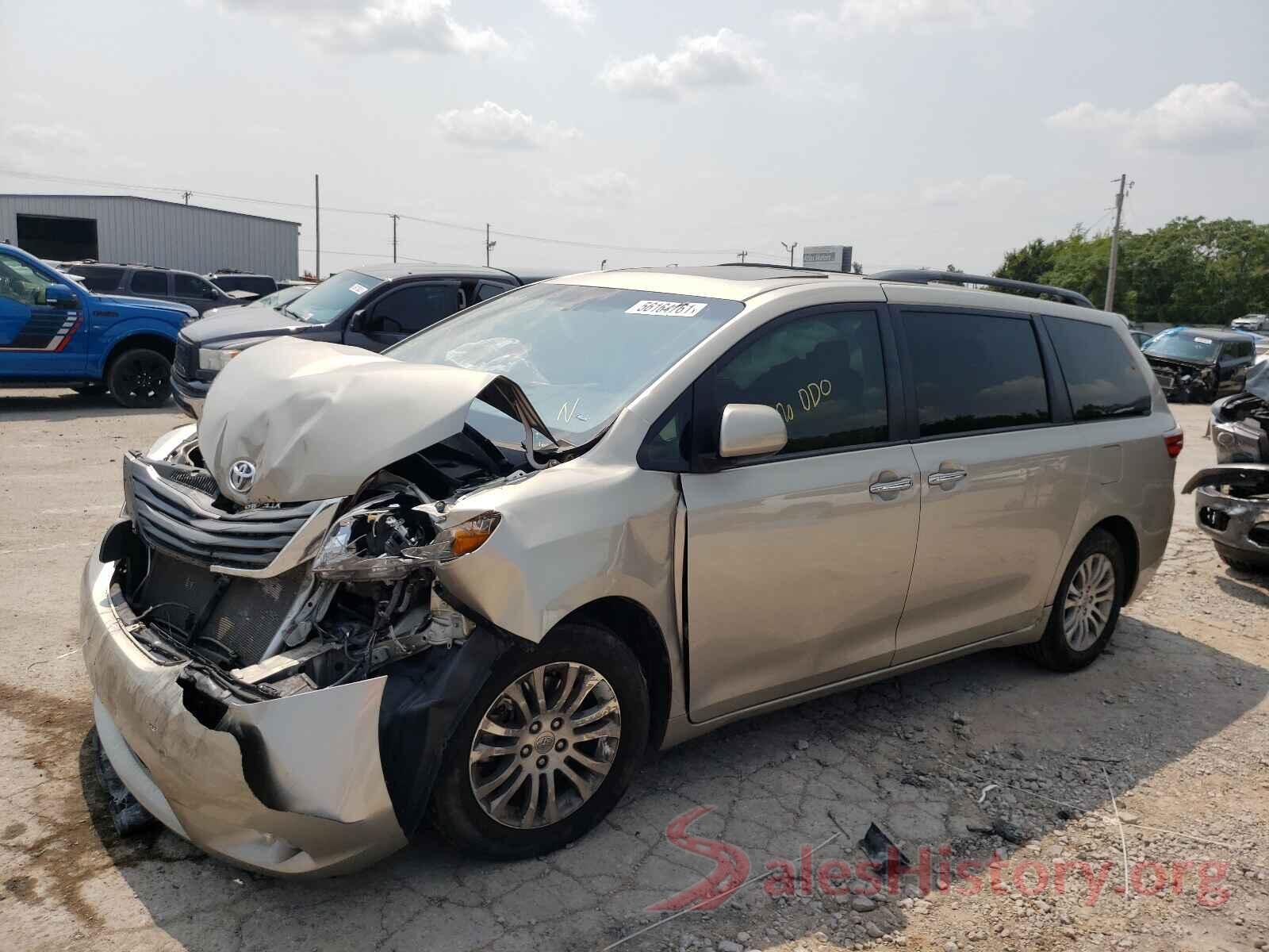 5TDYK3DC2GS761297 2016 TOYOTA SIENNA