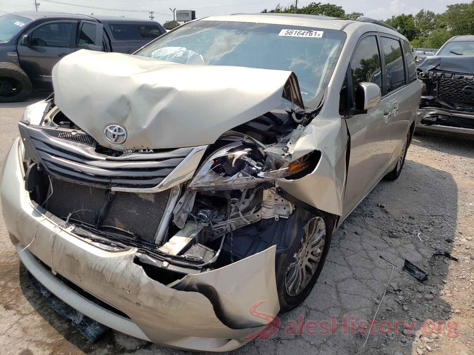 5TDYK3DC2GS761297 2016 TOYOTA SIENNA