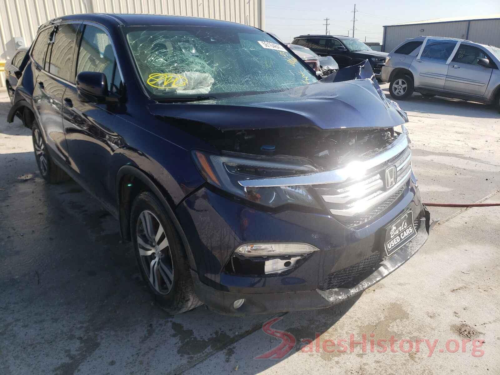 5FNYF5H49GB007496 2016 HONDA PILOT