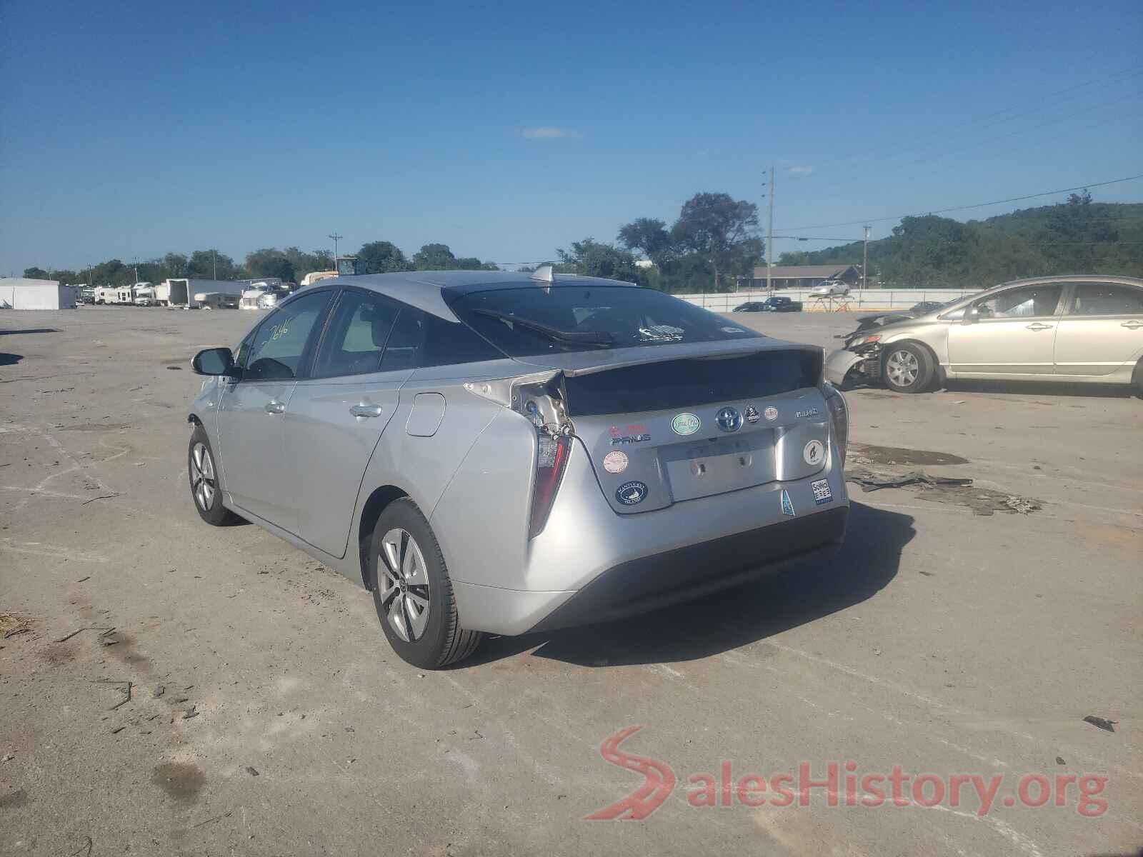 JTDKARFUXG3502320 2016 TOYOTA PRIUS