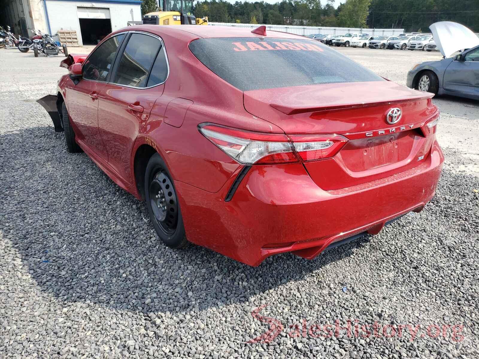 4T1B11HK7KU299673 2019 TOYOTA CAMRY