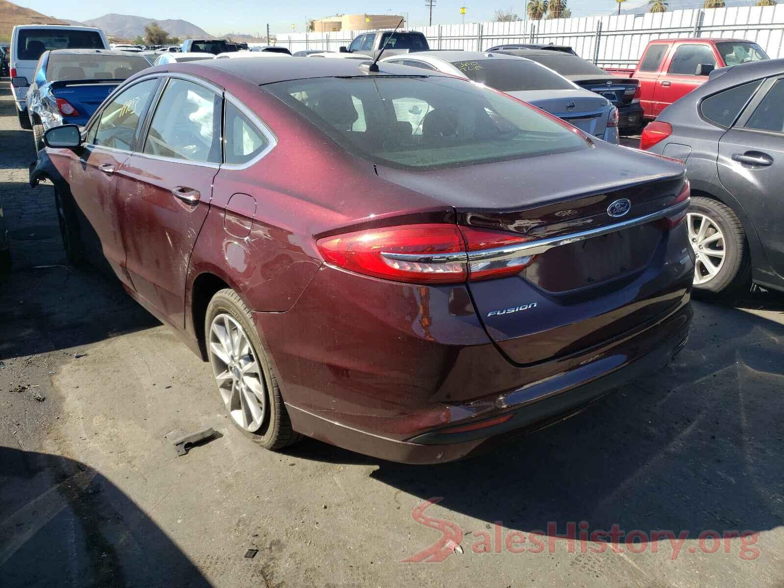 3FA6P0HD8HR207122 2017 FORD FUSION