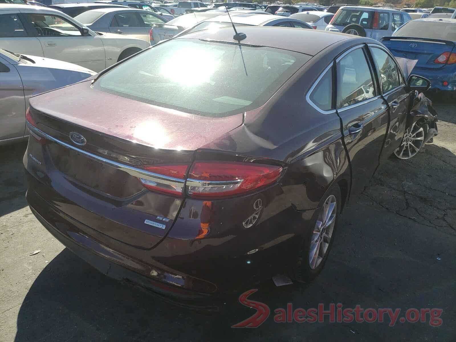 3FA6P0HD8HR207122 2017 FORD FUSION