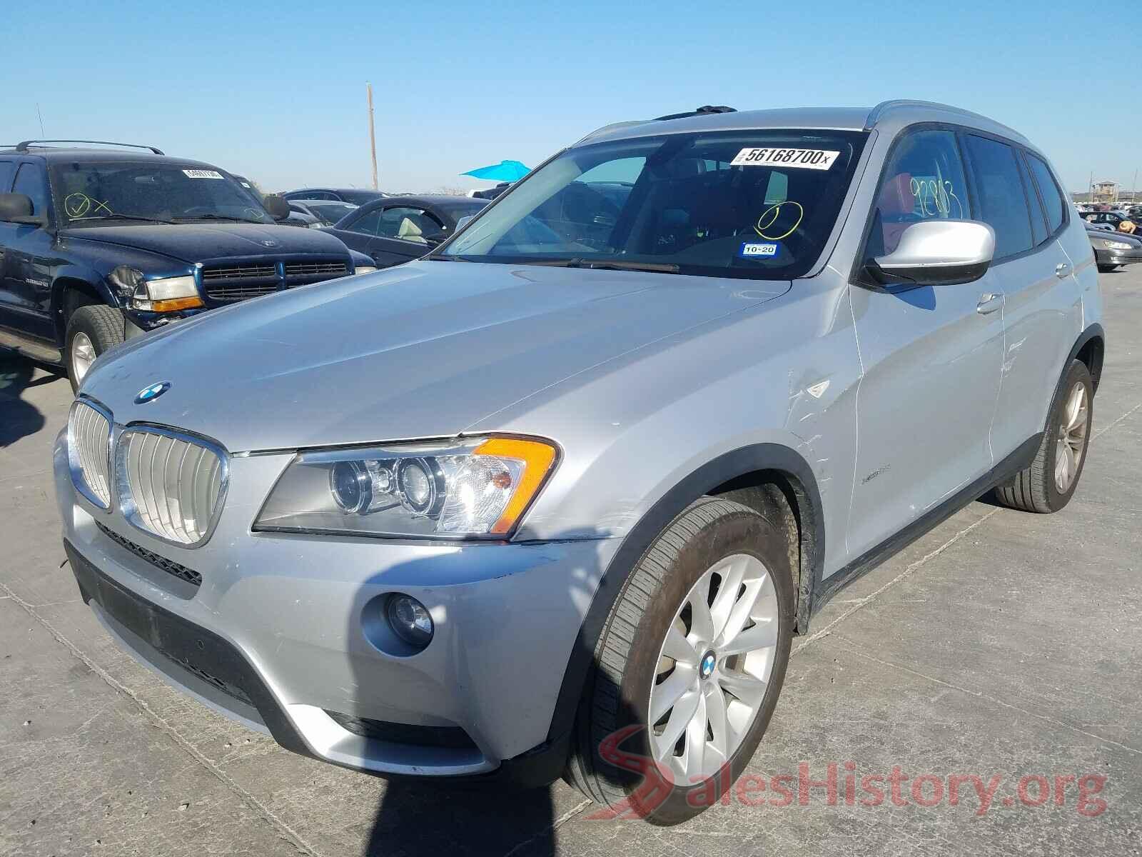 5UXWX9C53D0A29906 2013 BMW X3