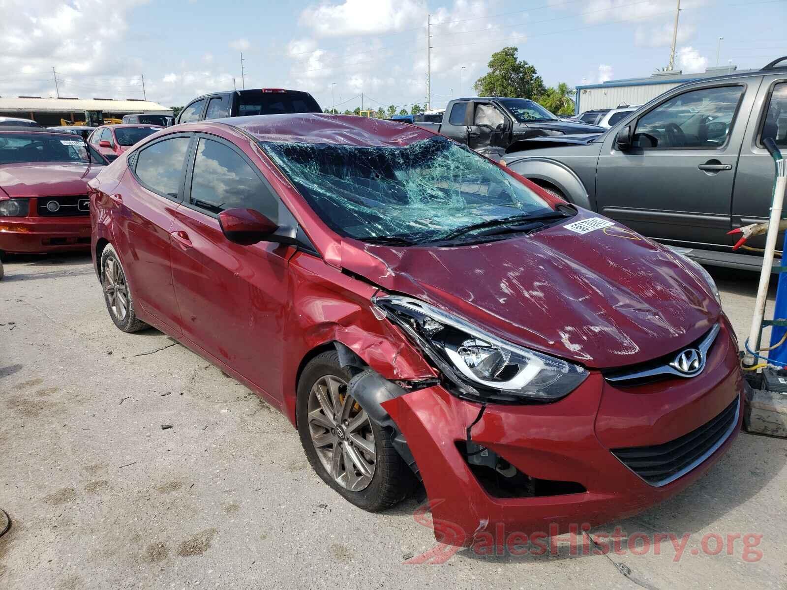 5NPDH4AE1GH790093 2016 HYUNDAI ELANTRA