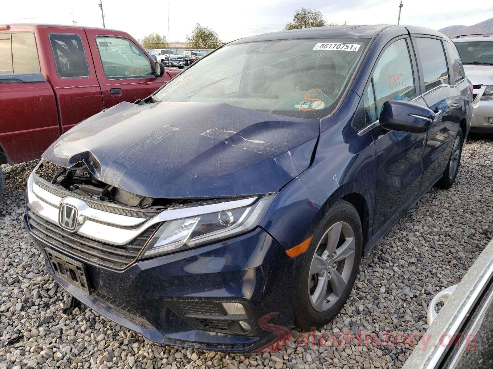 5FNRL6H76JB034871 2018 HONDA ODYSSEY