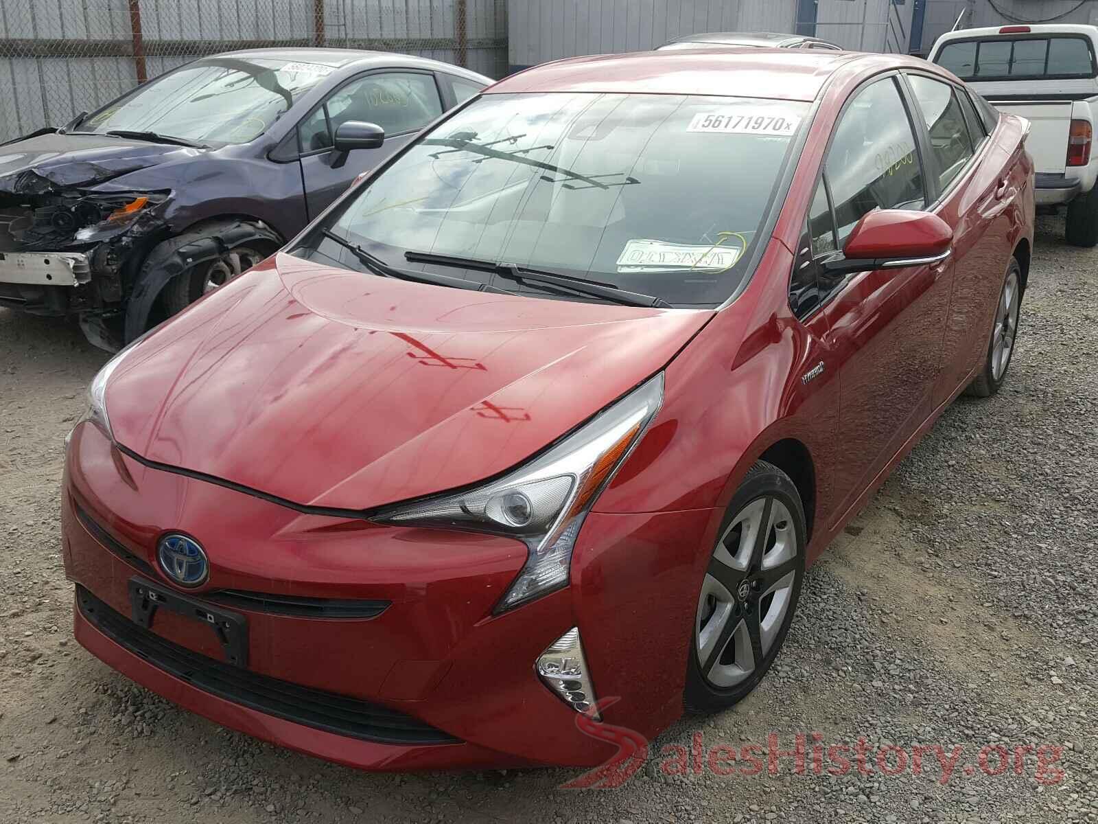 JTDKARFU6G3509619 2016 TOYOTA PRIUS