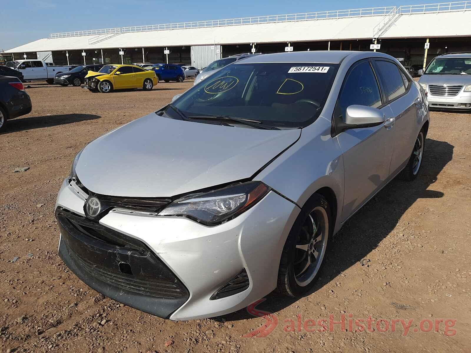 2T1BURHE4HC812257 2017 TOYOTA COROLLA