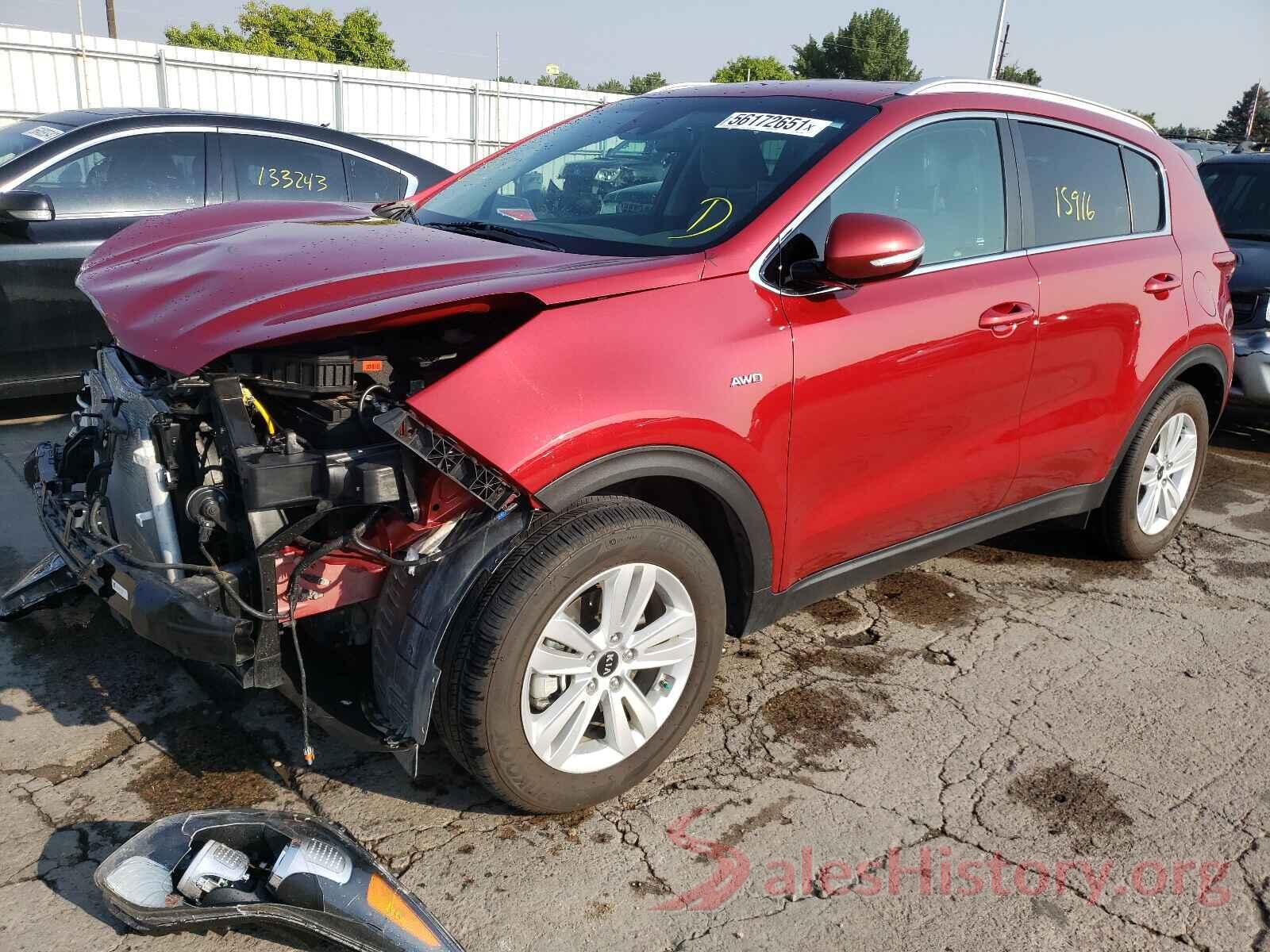 KNDPMCACXJ7423500 2018 KIA SPORTAGE