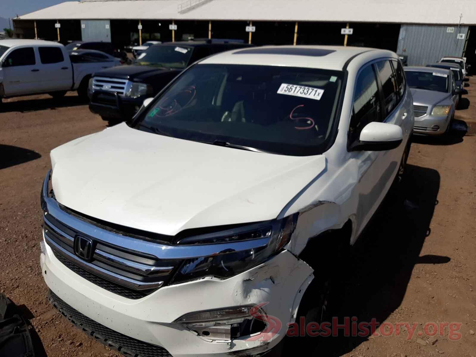 5FNYF6H68HB008681 2017 HONDA PILOT