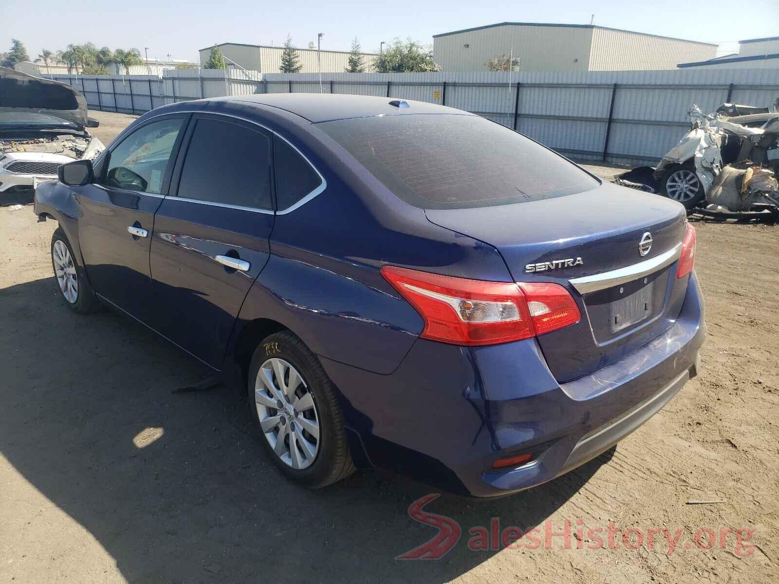 3N1AB7APXGY225015 2016 NISSAN SENTRA