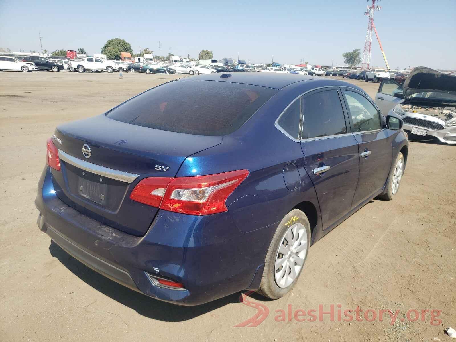 3N1AB7APXGY225015 2016 NISSAN SENTRA