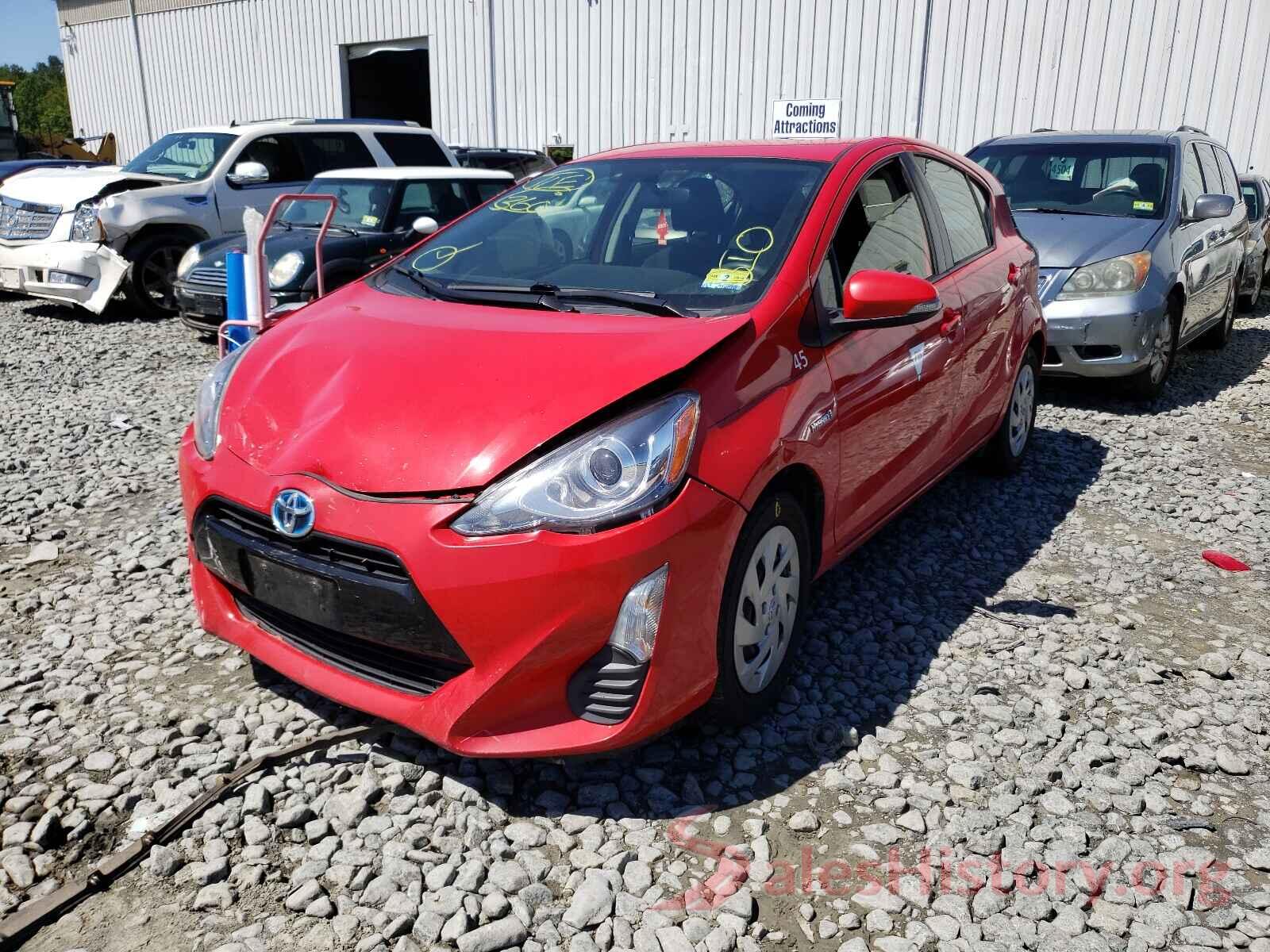 JTDKDTB30G1116874 2016 TOYOTA PRIUS