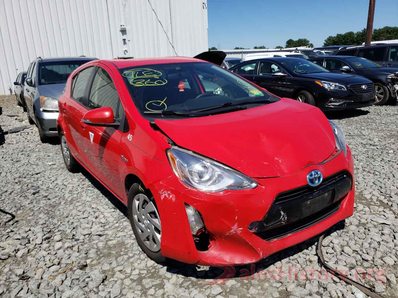 JTDKDTB30G1116874 2016 TOYOTA PRIUS