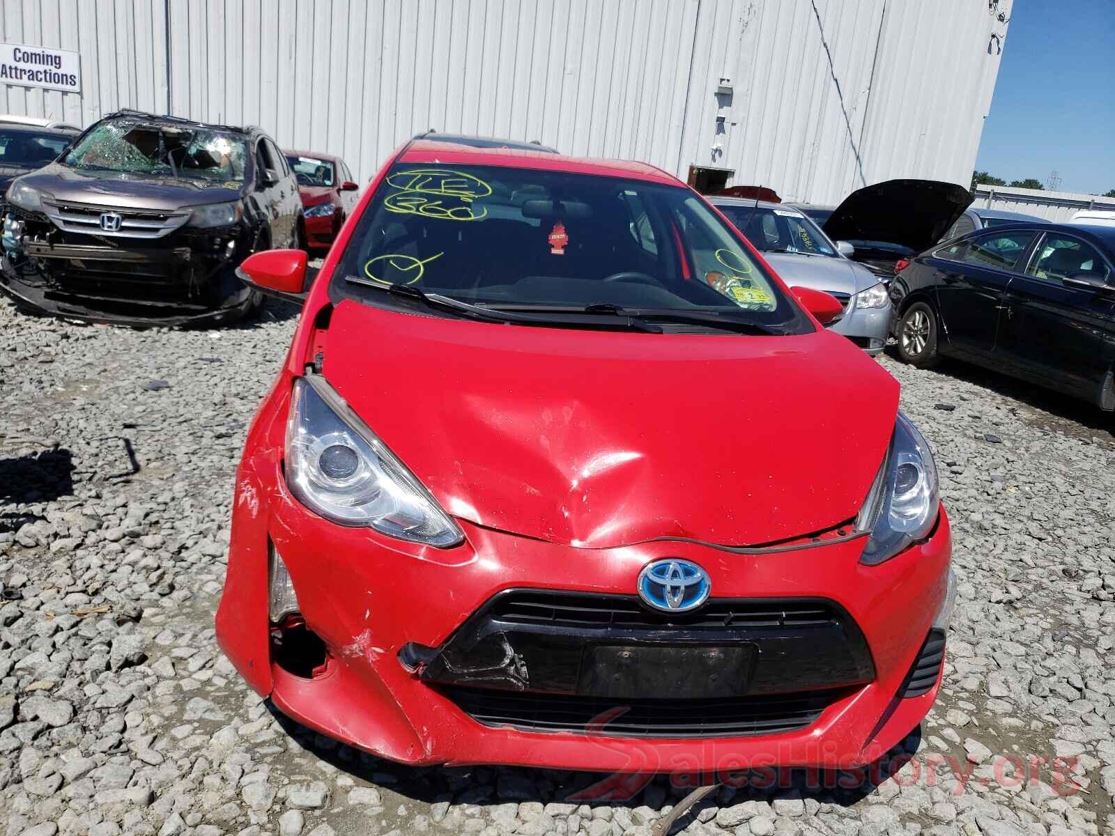 JTDKDTB30G1116874 2016 TOYOTA PRIUS