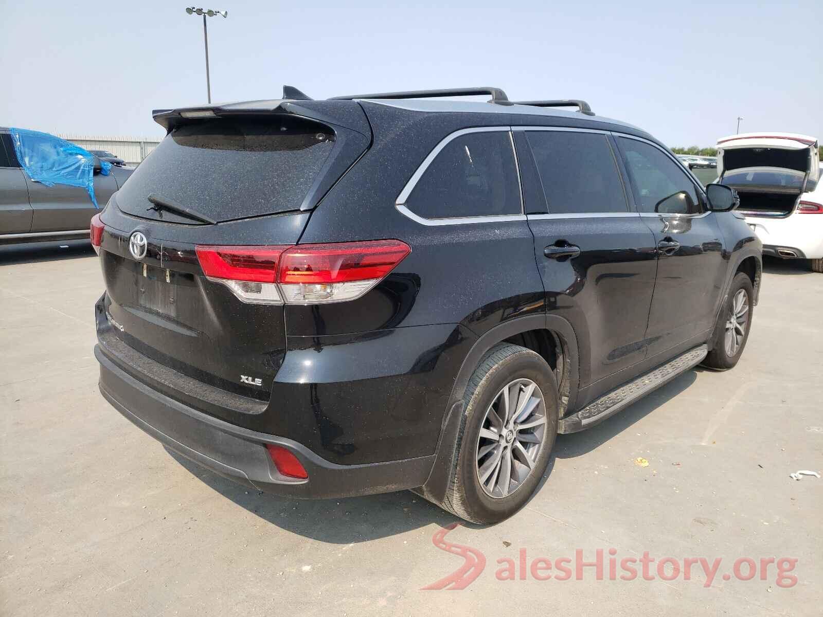 5TDKZRFH1KS570430 2019 TOYOTA HIGHLANDER