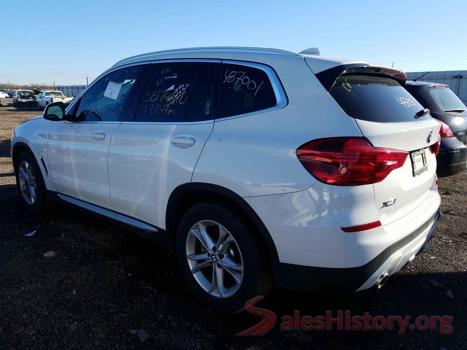 5UXTR9C54KLE17977 2019 BMW X3