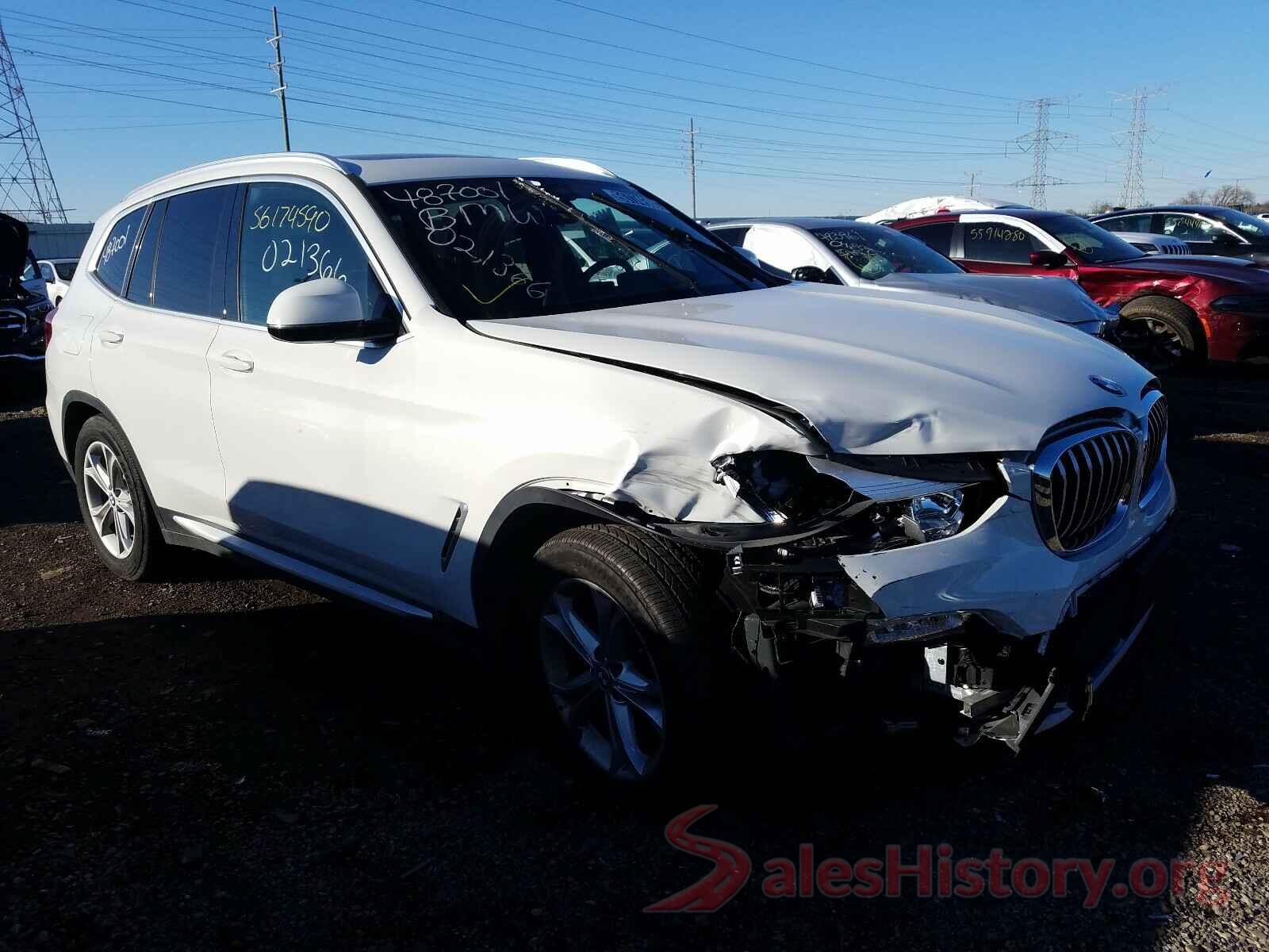 5UXTR9C54KLE17977 2019 BMW X3