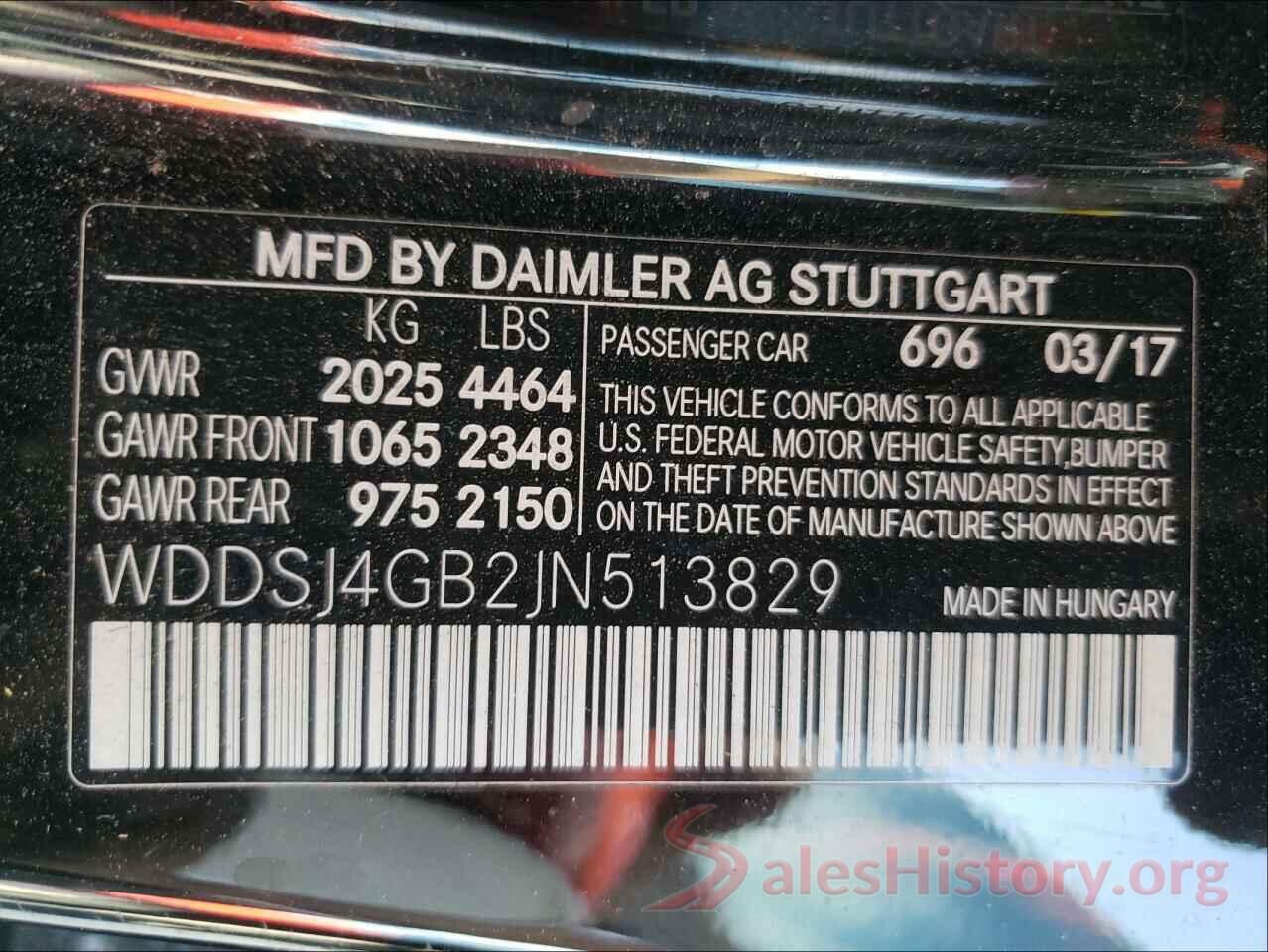 WDDSJ4GB2JN513829 2018 MERCEDES-BENZ CLA-CLASS