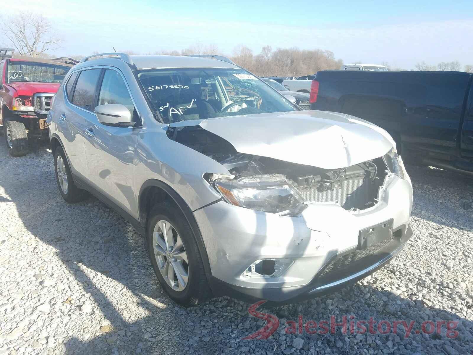 KNMAT2MV4GP643059 2016 NISSAN ROGUE