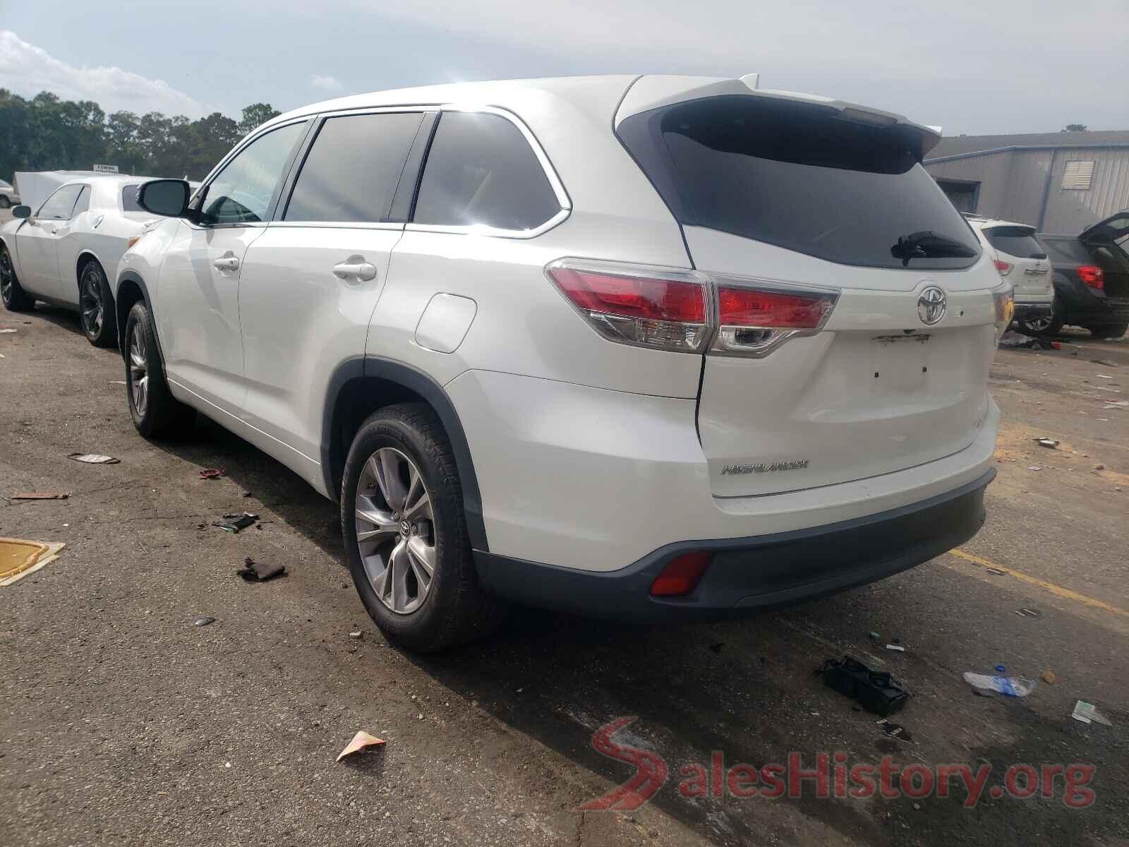 5TDZKRFH9GS132037 2016 TOYOTA HIGHLANDER