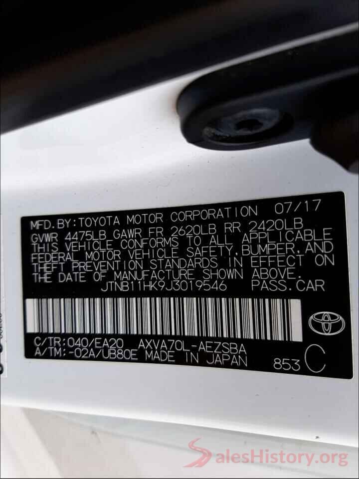 JTNB11HK9J3019546 2018 TOYOTA CAMRY