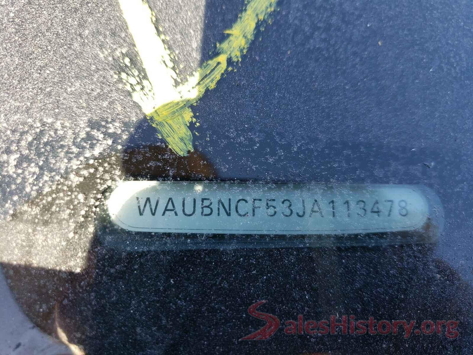 WAUBNCF53JA113478 2018 AUDI A5