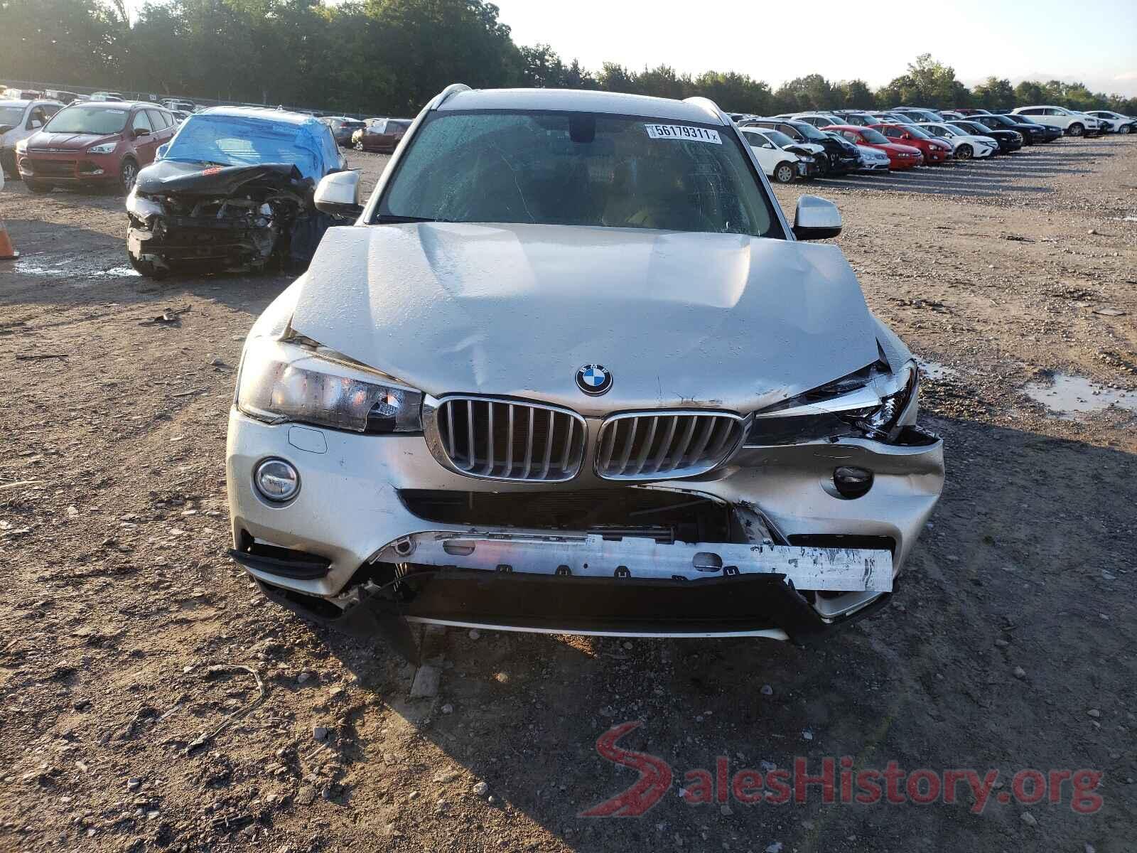 5UXWX9C59G0D86897 2016 BMW X3