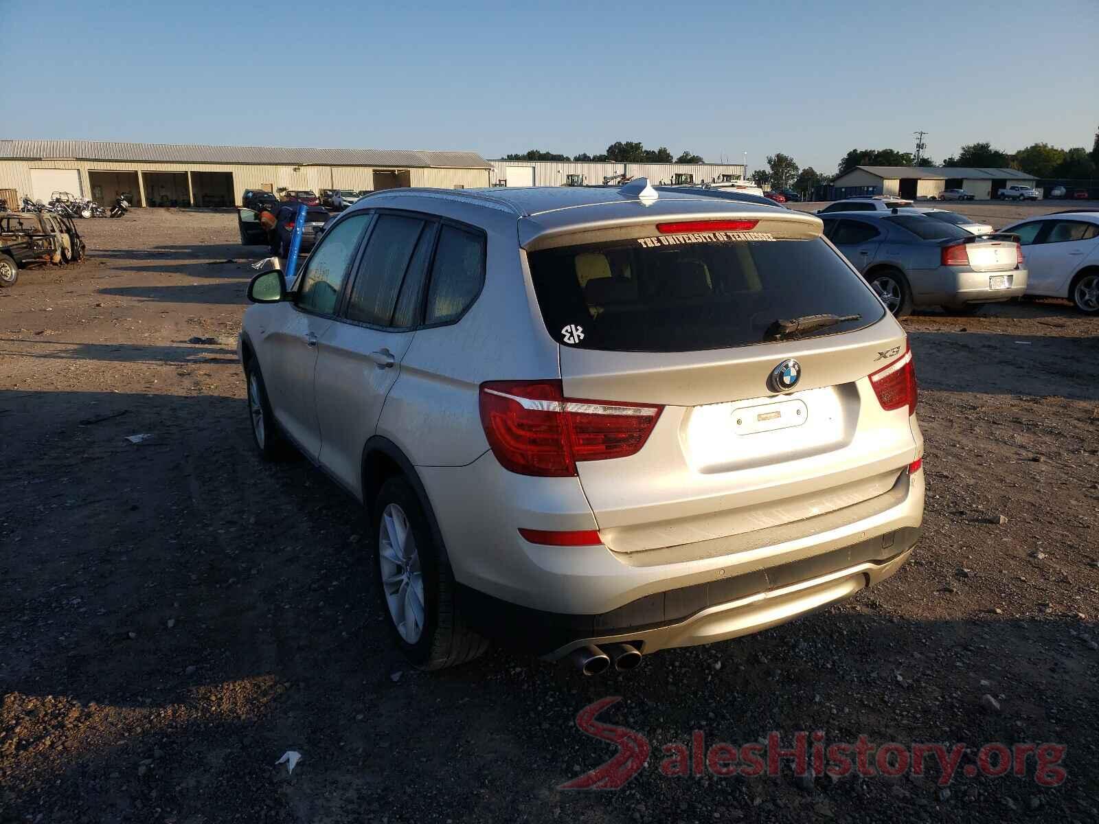 5UXWX9C59G0D86897 2016 BMW X3