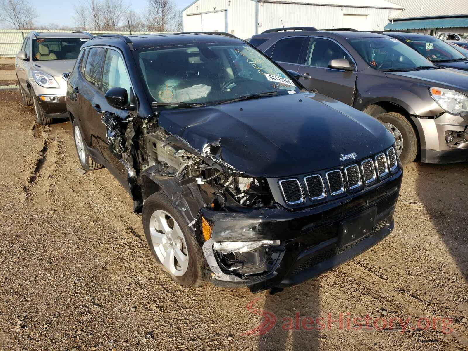 3C4NJCBBXKT854986 2019 JEEP COMPASS