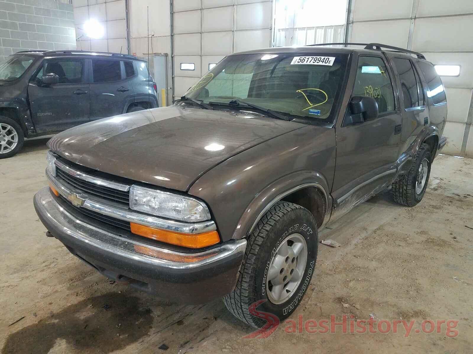 1GNDT13WXXK181435 1999 CHEVROLET BLAZER