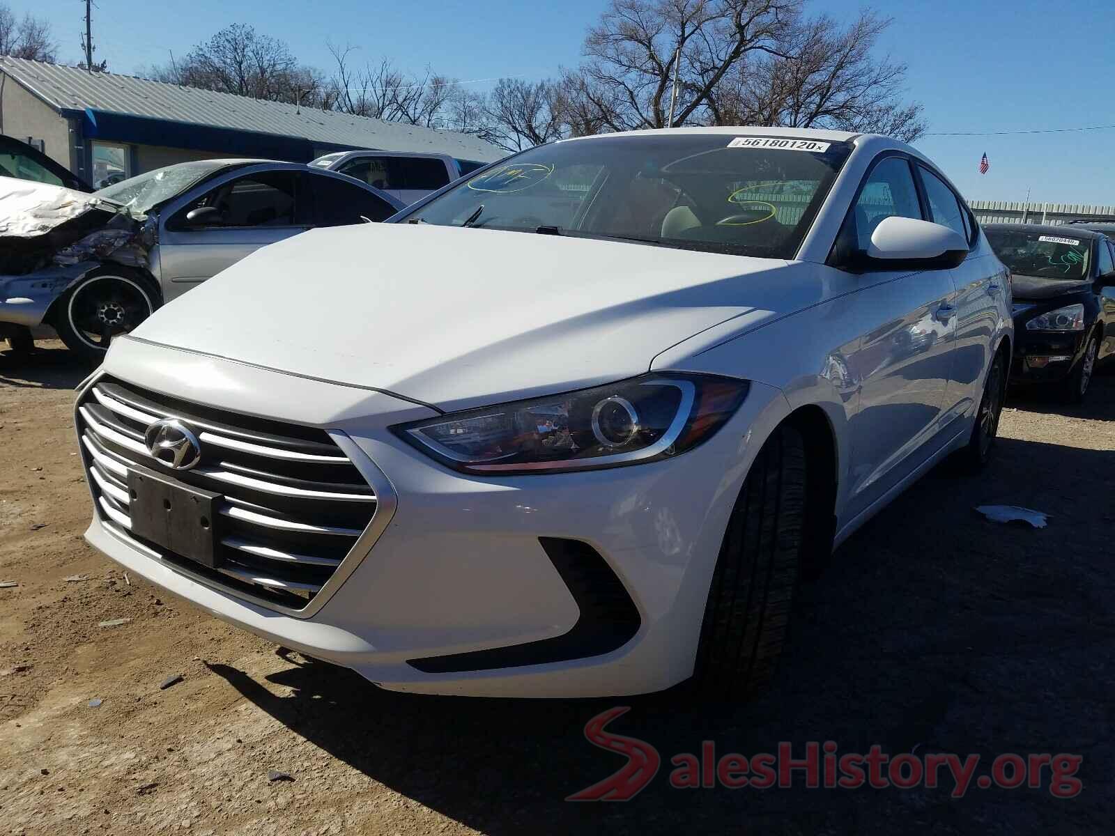 5NPD84LF7HH055612 2017 HYUNDAI ELANTRA