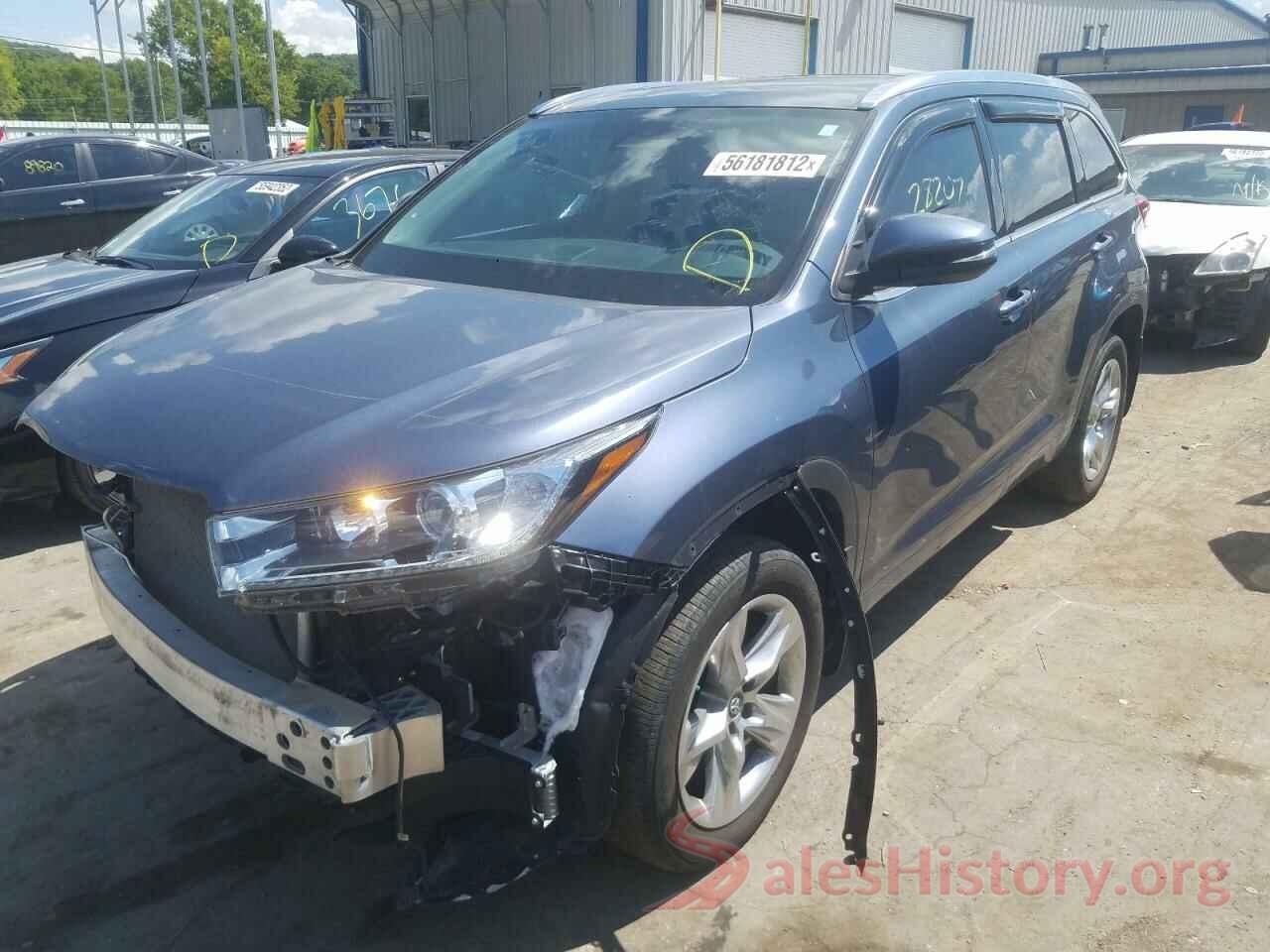 5TDDZRFH2JS909784 2018 TOYOTA HIGHLANDER