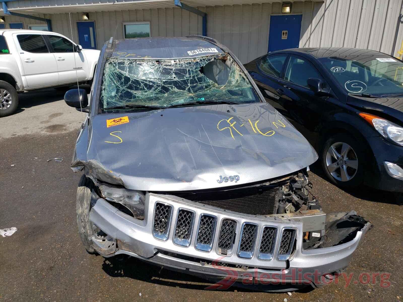 1C4NJCBA5GD688283 2016 JEEP COMPASS