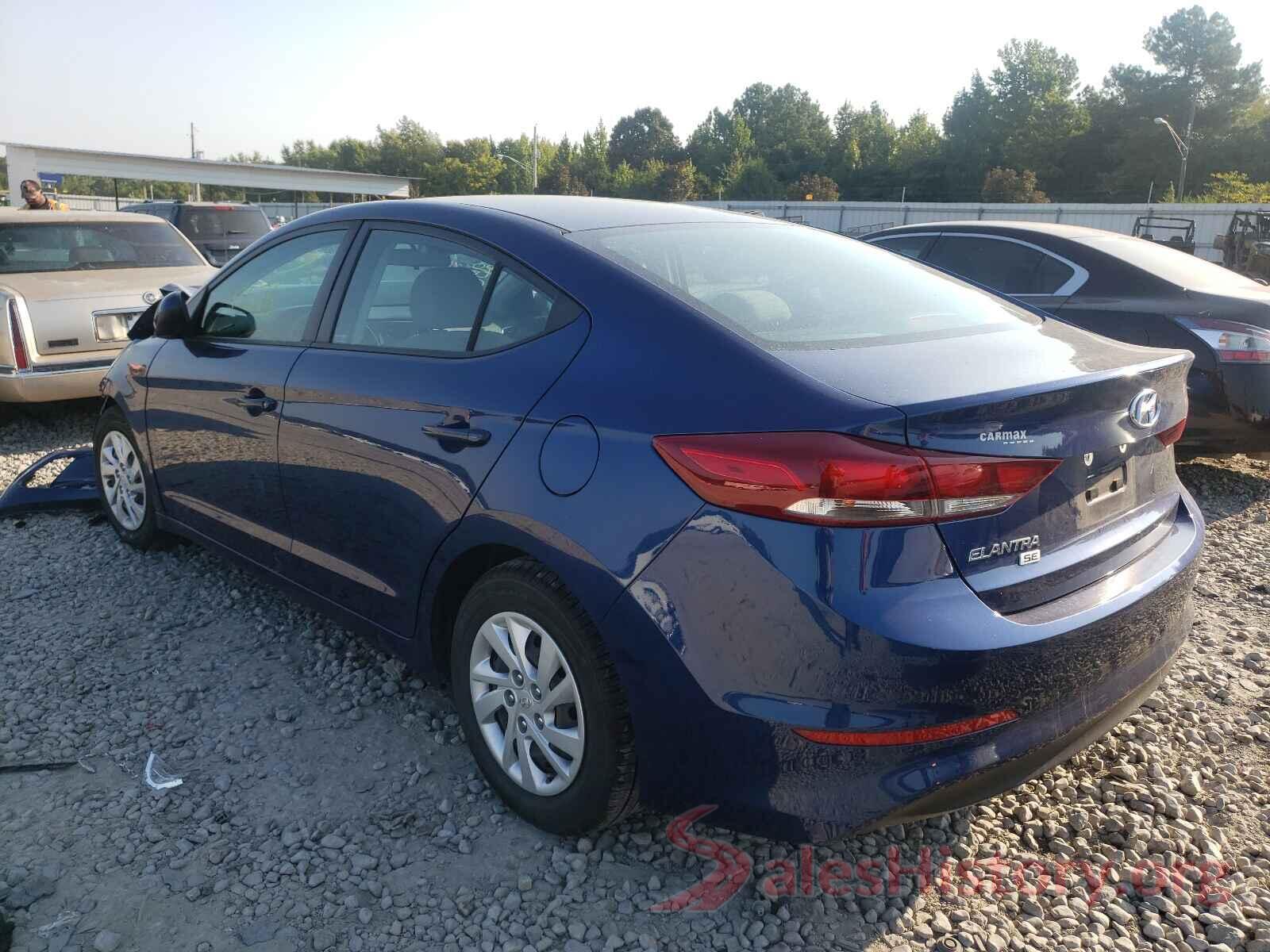 5NPD74LF6JH350404 2018 HYUNDAI ELANTRA