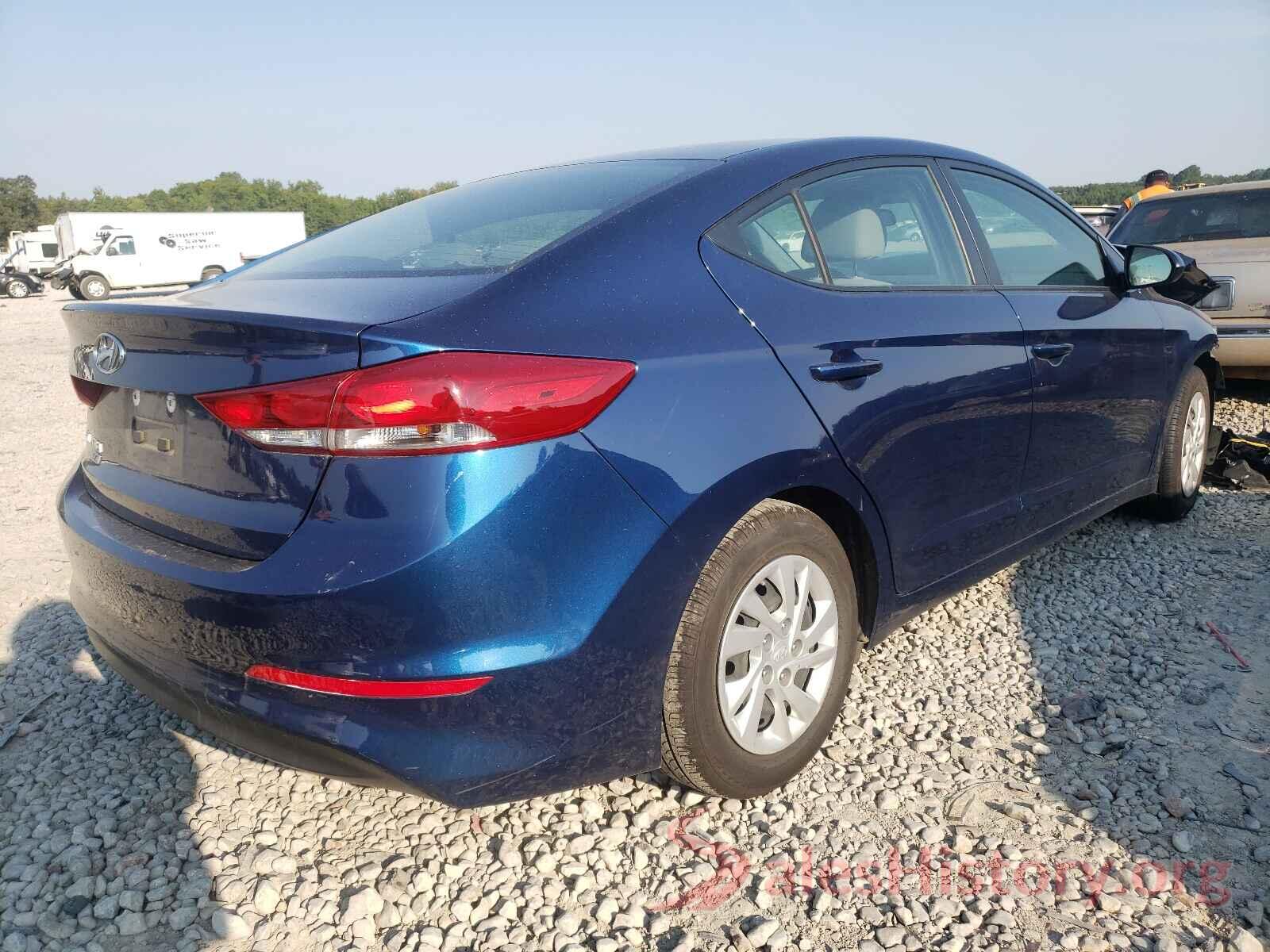 5NPD74LF6JH350404 2018 HYUNDAI ELANTRA