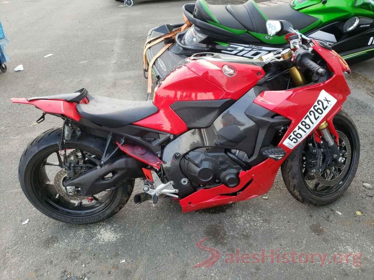 JH2SC7719JK100957 2018 HONDA CBR CYCLE