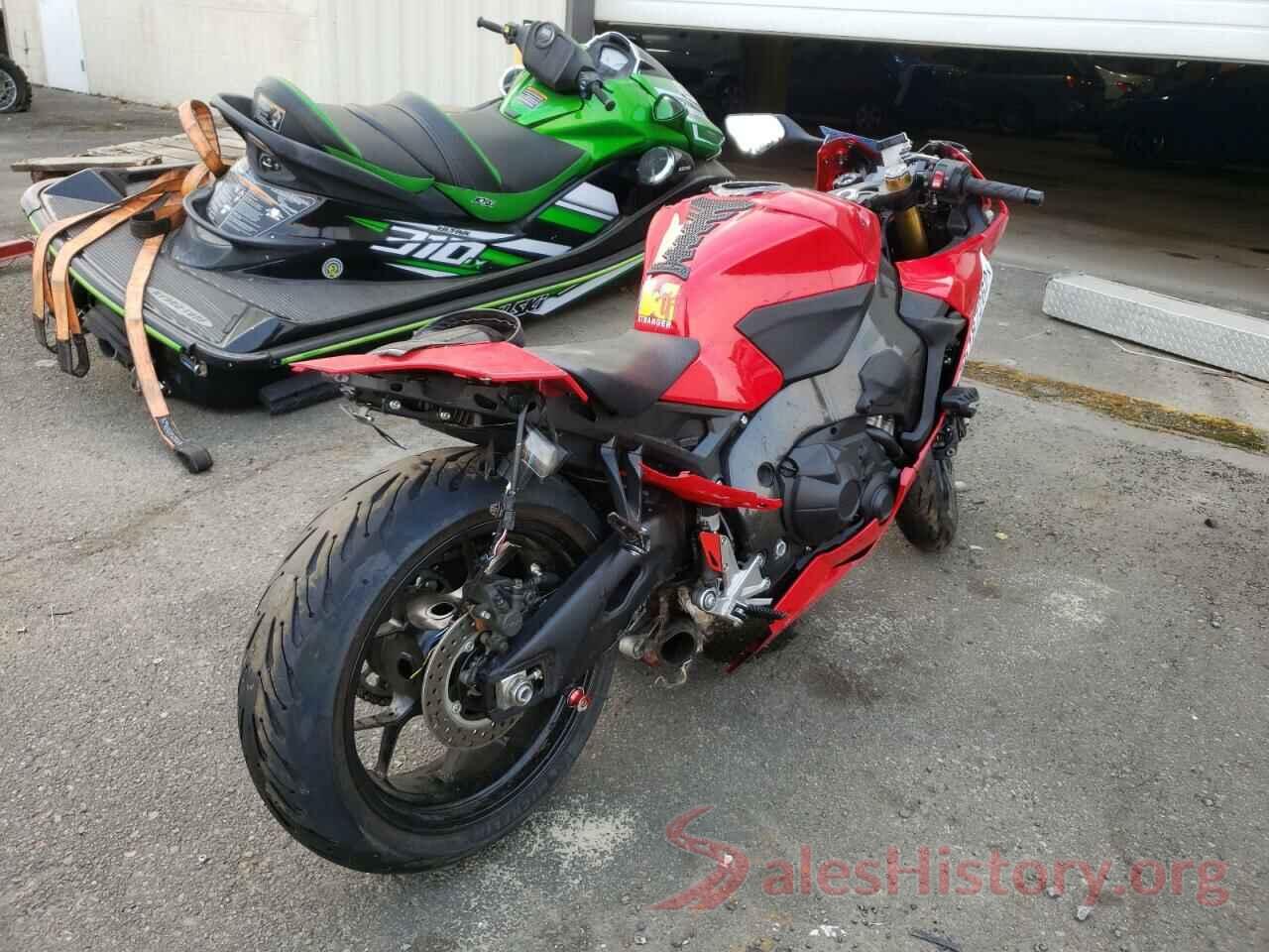 JH2SC7719JK100957 2018 HONDA CBR CYCLE