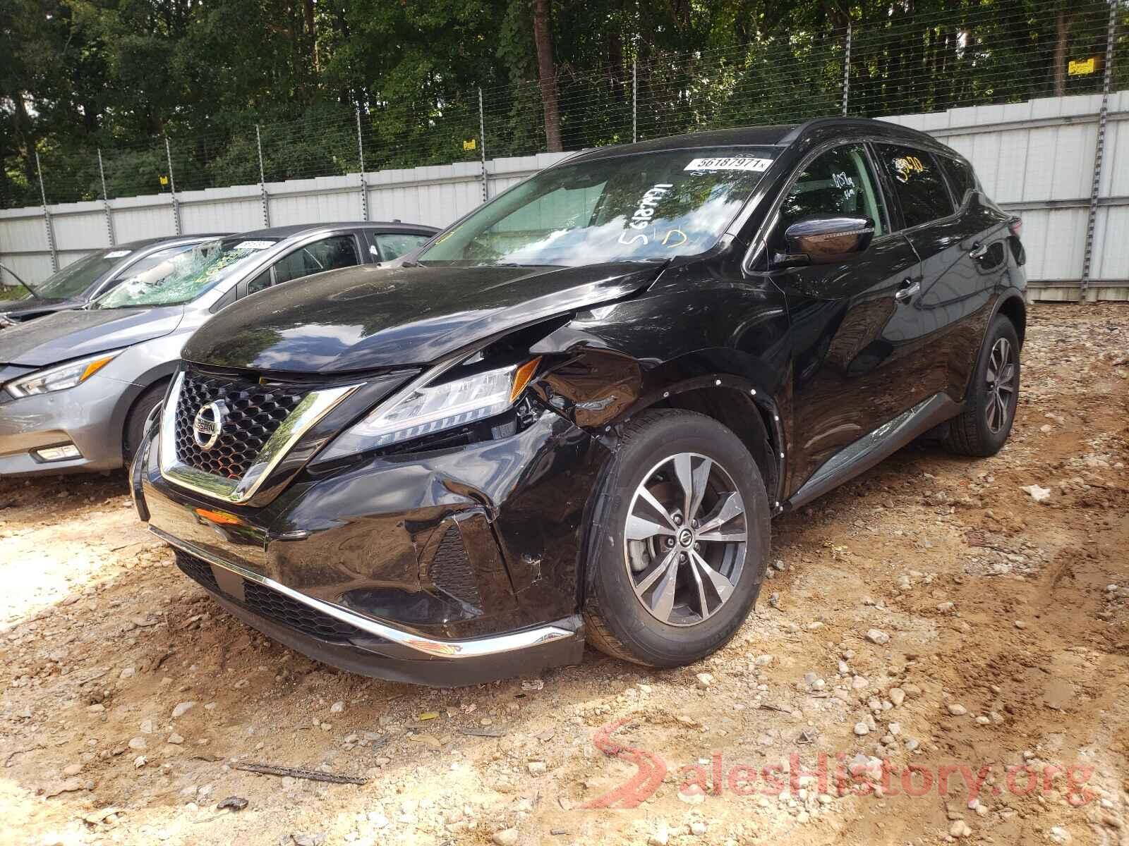 5N1AZ2BS4LN105261 2020 NISSAN MURANO