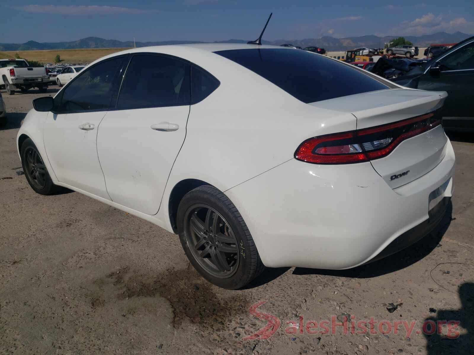 1C3CDFAA0GD516345 2016 DODGE DART