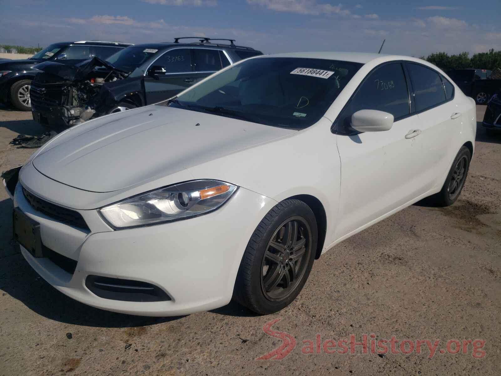 1C3CDFAA0GD516345 2016 DODGE DART