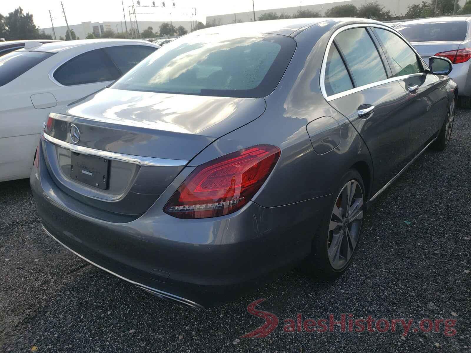 55SWF8DB3KU307278 2019 MERCEDES-BENZ C CLASS