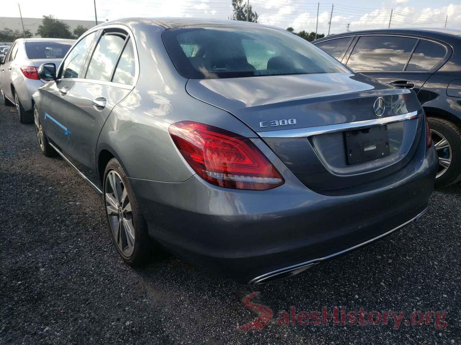 55SWF8DB3KU307278 2019 MERCEDES-BENZ C CLASS